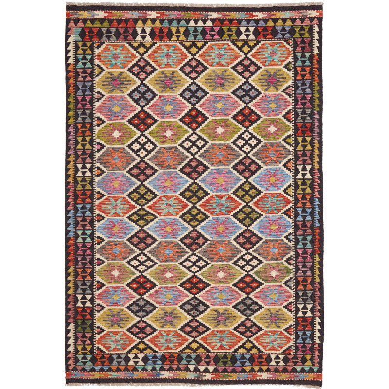 Tappeto Kilim Afghanistan 168x251 Multicolore N