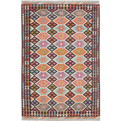 Tappeto Kilim Afghanistan 169x257 Marrone Scuro