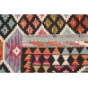Tappeto Kilim Afghanistan 169x257 Marrone Scuro