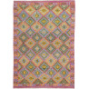 Rug Kilim Afghanistan 171x241 Fuchsia Yellow