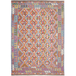 Tappeto Kilim Afghanistan 172x247 Blu Celeste
