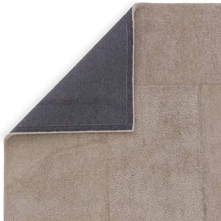 Tappeto Tova astratto beige e tortora chiaro 120