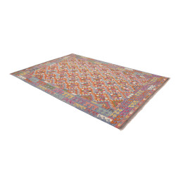 Tappeto Kilim Afghanistan 172x247 Blu Celeste