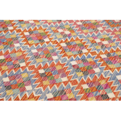Tappeto Kilim Afghanistan 172x247 Blu Celeste