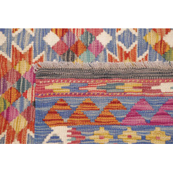 Tappeto Kilim Afghanistan 172x247 Blu Celeste