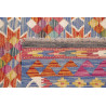 Tappeto Kilim Afghanistan 172x247 Blu Celeste