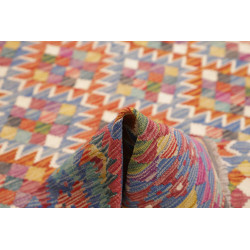 Tappeto Kilim Afghanistan 172x247 Blu Celeste