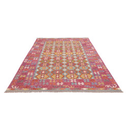 Rug Kilim Afghanistan 172x246 Magenta Red