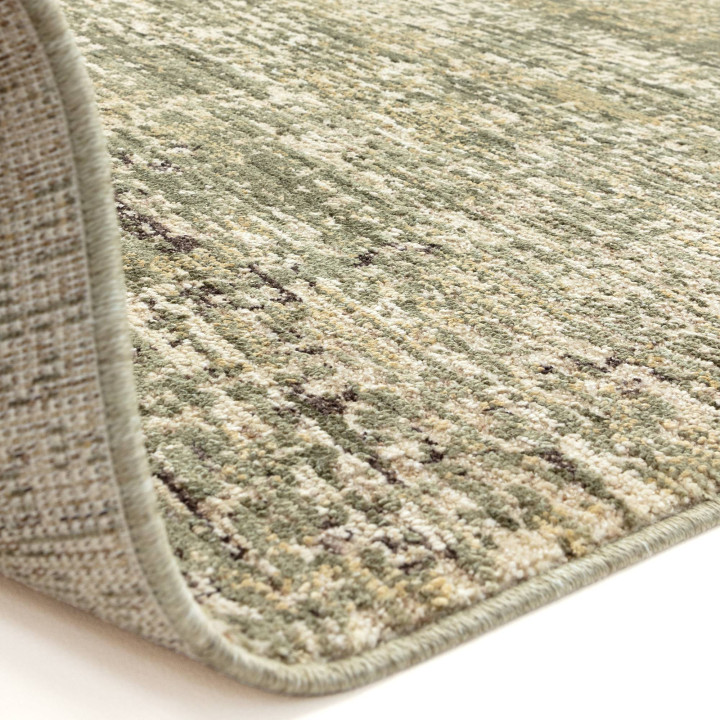 Tappeto Heriz astratto beige e grigio tortora 80