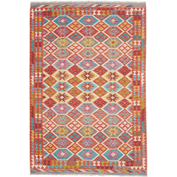 Tappeto Kilim Afghanistan 173x255 Rosso Arancio