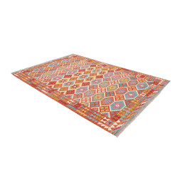 Tappeto Kilim Afghanistan 173x255 Rosso Arancio