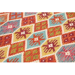 Tappeto Kilim Afghanistan 173x255 Rosso Arancio