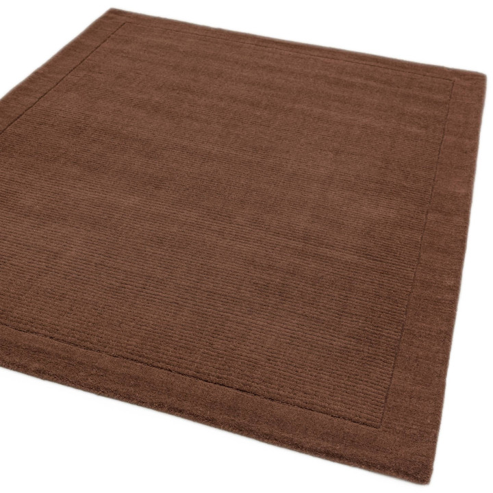 Rug York plain brown 60x120 cm