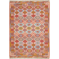Tappeto Kilim Afghanistan 173x250 Arancio Terra