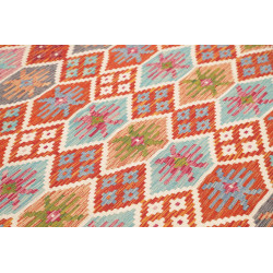 Tappeto Kilim Afghanistan 173x250 Arancio Terra