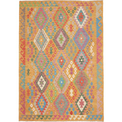 Tappeto Kilim Afghanistan 175x245 Giallo Ocra