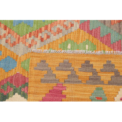 Tappeto Kilim Afghanistan 175x245 Giallo Ocra