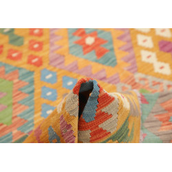 Tappeto Kilim Afghanistan 175x245 Giallo Ocra