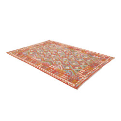 Tappeto Kilim Afghanistan 175x240 Rosso Terraco