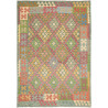 Tappeto Kilim Afghanistan 176x247 Muted Verde