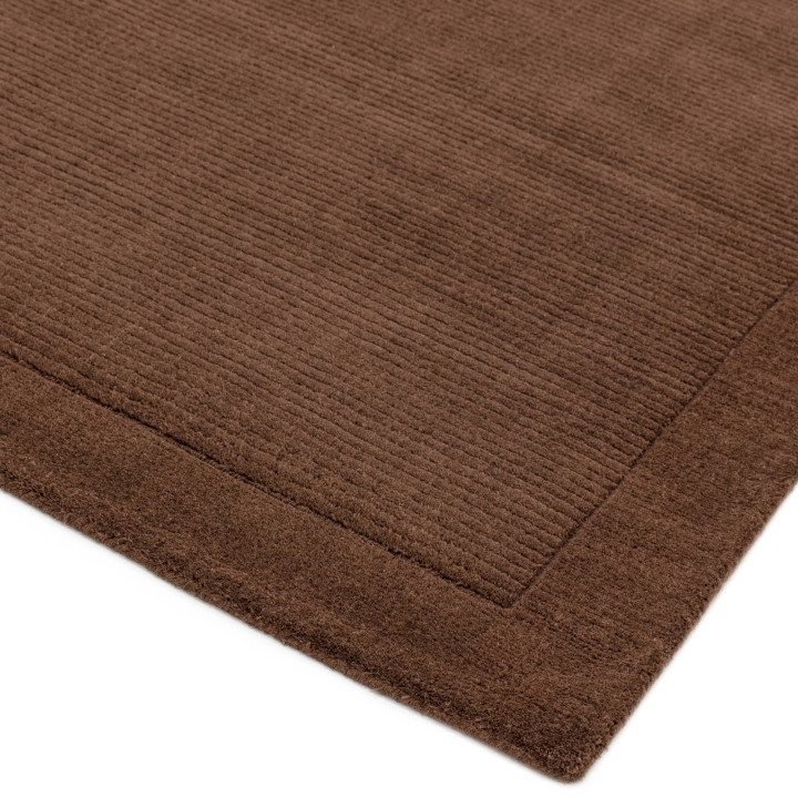 Rug York geometric brown 160x230 cm