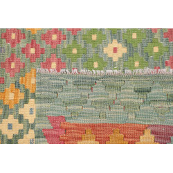 Tappeto Kilim Afghanistan 176x247 Muted Verde