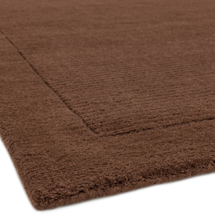 Rug York geometric brown 160x230 cm