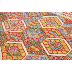 Tappeto Kilim Afghanistan 176x253 Rosso Terraco