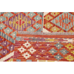 Tappeto Kilim Afghanistan 176x253 Rosso Terraco