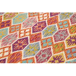 Tappeto Kilim Afghanistan 176x257 Arancione Ter
