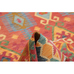 Tappeto Kilim Afghanistan 178x245 Rosso Terra
