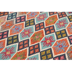 Tappeto Kilim Afghanistan 179x253 Blu Scuro