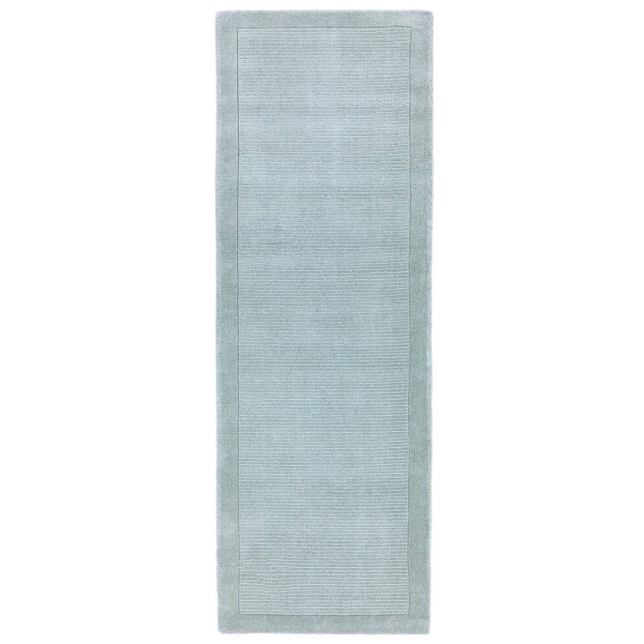 Tappeto York geometrico blu chiaro 80x150 cm