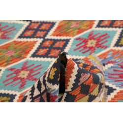 Tappeto Kilim Afghanistan 179x253 Blu Scuro