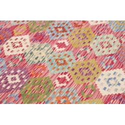 Tappeto Kilim Afghanistan 180x247 Rosso Multico