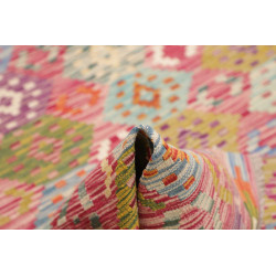 Tappeto Kilim Afghanistan 180x247 Rosso Multico
