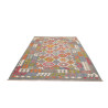 Tappeto Kilim Afghanistan 183x250 Grigio Blu