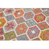 Tappeto Kilim Afghanistan 183x250 Grigio Blu