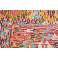 Tappeto Kilim Afghanistan 183x244 Rosso Corallo