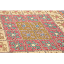Tappeto Kilim Afghanistan 189x240 Rosso Arancio
