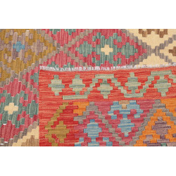 Tappeto Kilim Afghanistan 189x240 Rosso Arancio