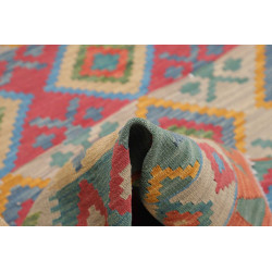 Tappeto Kilim Afghanistan 189x238 Blu Azzurro