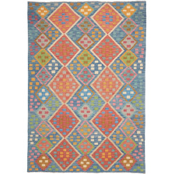 Tappeto Kilim Afghanistan 175x250 Blu Corallo