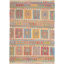 Tappeto Kilim Afghanistan 173x242 Multicolore