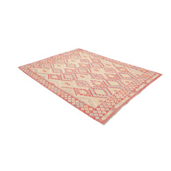 Tappeto Kilim Afghanistan 179x235 Rosso Terraco