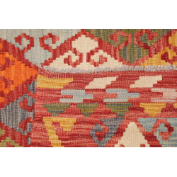 Tappeto Kilim Afghanistan 176x250 Rosso Arancio