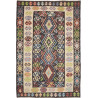 Tappeto Kilim Afghanistan 169x256 Marrone Scuro