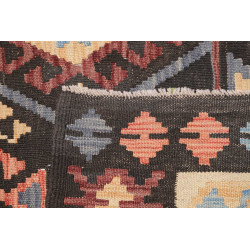 Tappeto Kilim Afghanistan 169x256 Marrone Scuro