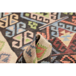 Tappeto Kilim Afghanistan 169x256 Marrone Scuro