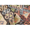 Tappeto Kilim Afghanistan 169x256 Marrone Scuro